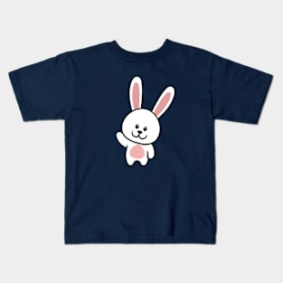 Cute Bunny Cartoon Kids T-Shirt